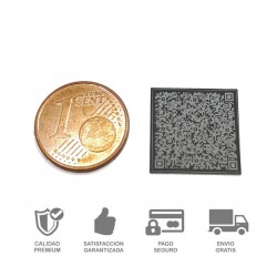 Placa Operador QR de 15x15...