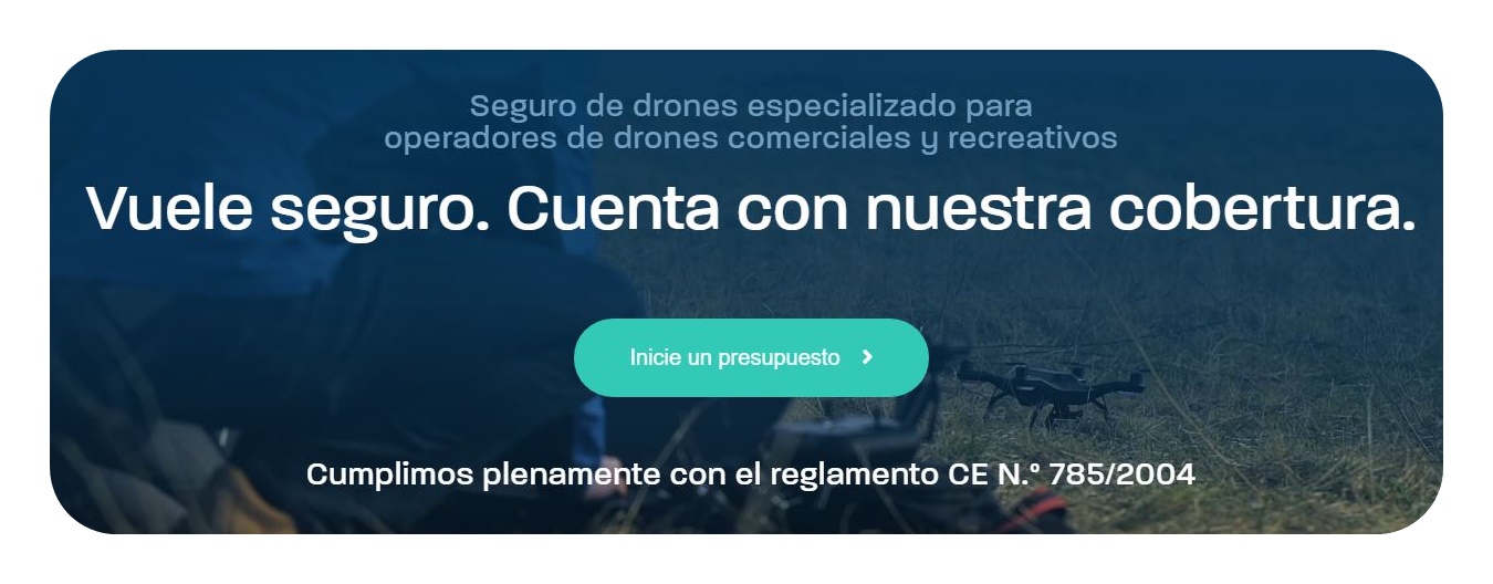 para drones| Contrata tu seguro online